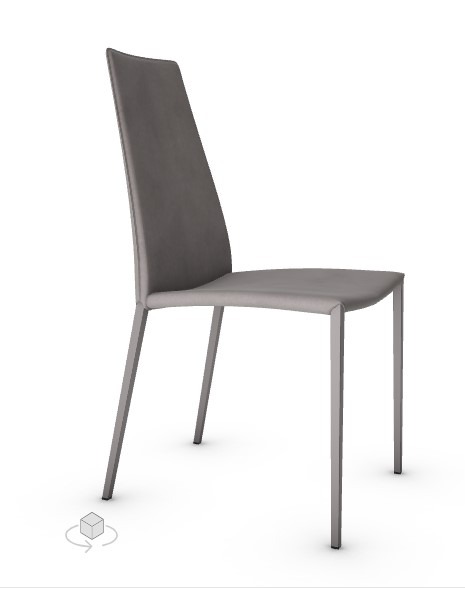 Calligaris stoel Aida (met hoge rug) - 1